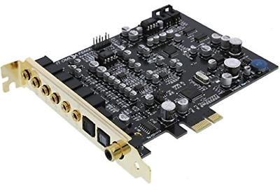 7.1-Channel Computer Pc Heavy Duty Replacement PCI-Express Audio Sound Card New