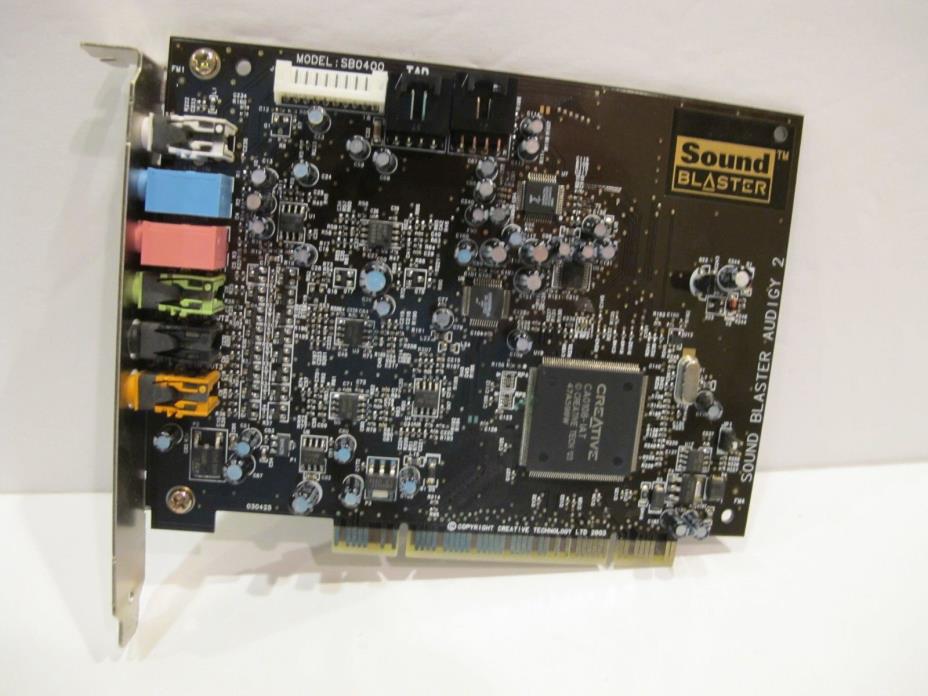 Creative  Sound Blaster Audigy2  SB0400 PCI Card