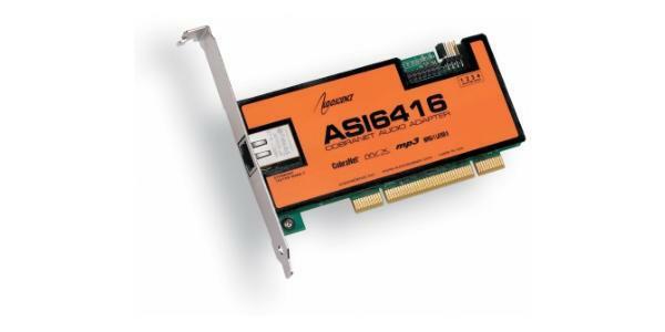 ASI6416 - CobraNet PCI Sound Card - AudioScience