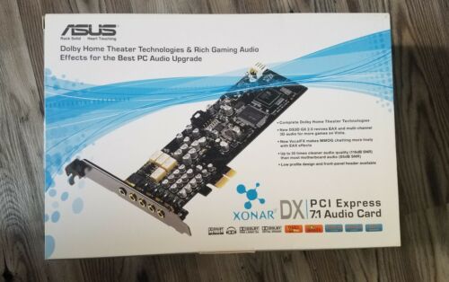 ASUSTeK COMPUTER PCI Express x1 (XONAR DX/XD) Sound Card