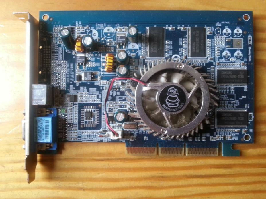 BFG Tech GeForce Fx5200  D256M ASLM 52256 Graphics card