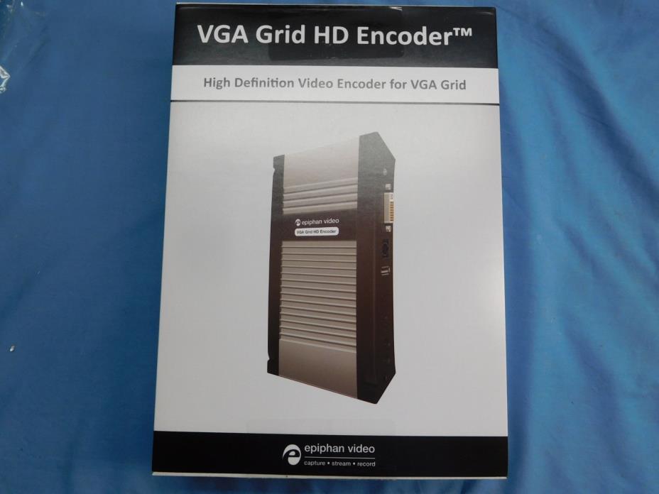Epiphan VGA Grid HD Encoder , High Definition Video Encoder For VGA Grid, NEW