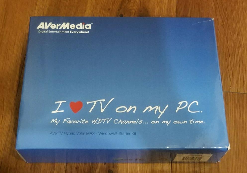 Avermedia AverTV Hybrid Volar Max USB TV Tuner Kit For Windows ( Open Box.)