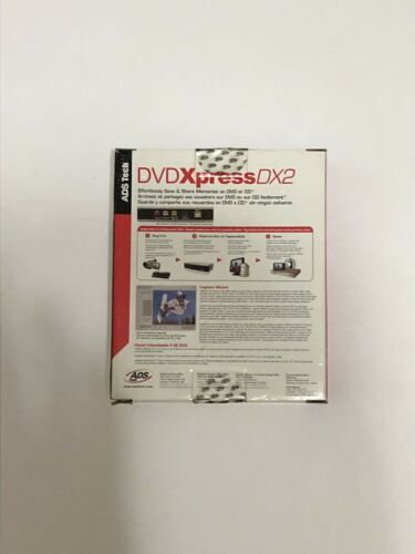 DVD Xpress DX2 Video Capture Copy Device USBAV-709-ef New In Box