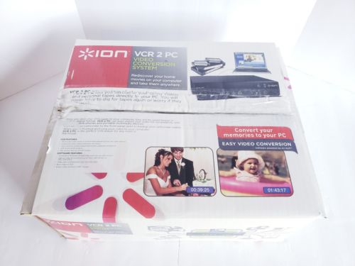 Ion VCR 2 PC Player Video Conversion System VHS to PC Used