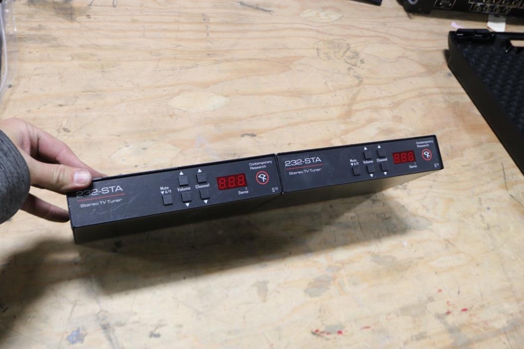 Contemporary Research 232-STA STEREO TV TUNER PAIR