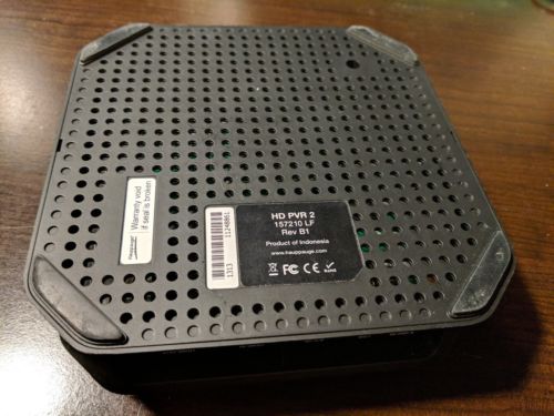 Hauppauge HD PVR 2 - Unit Only - No Cords