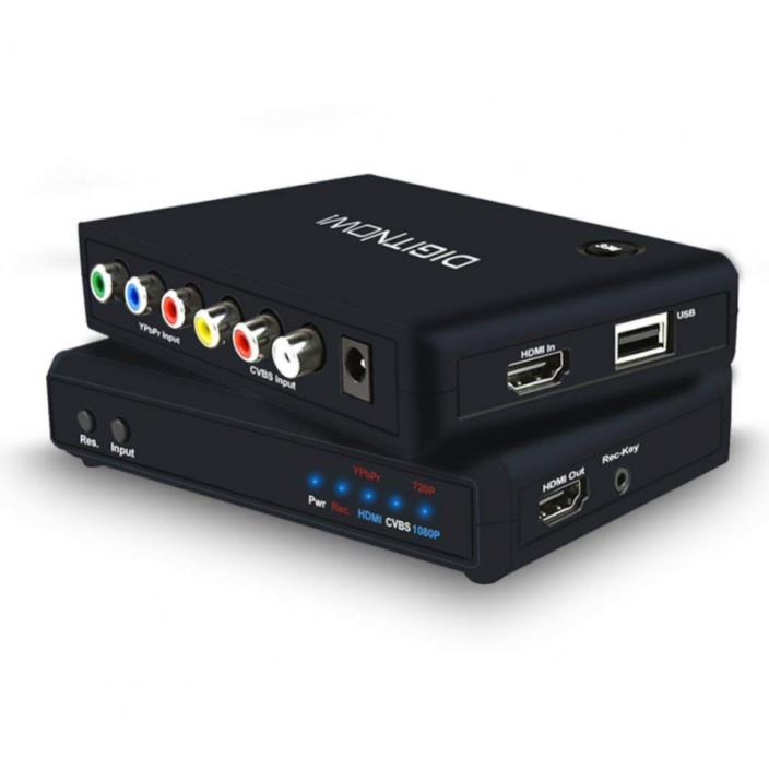 DIGITNOW! HD Game Capture/HD Video Capture Device, HDMI Converter/Adapter Record