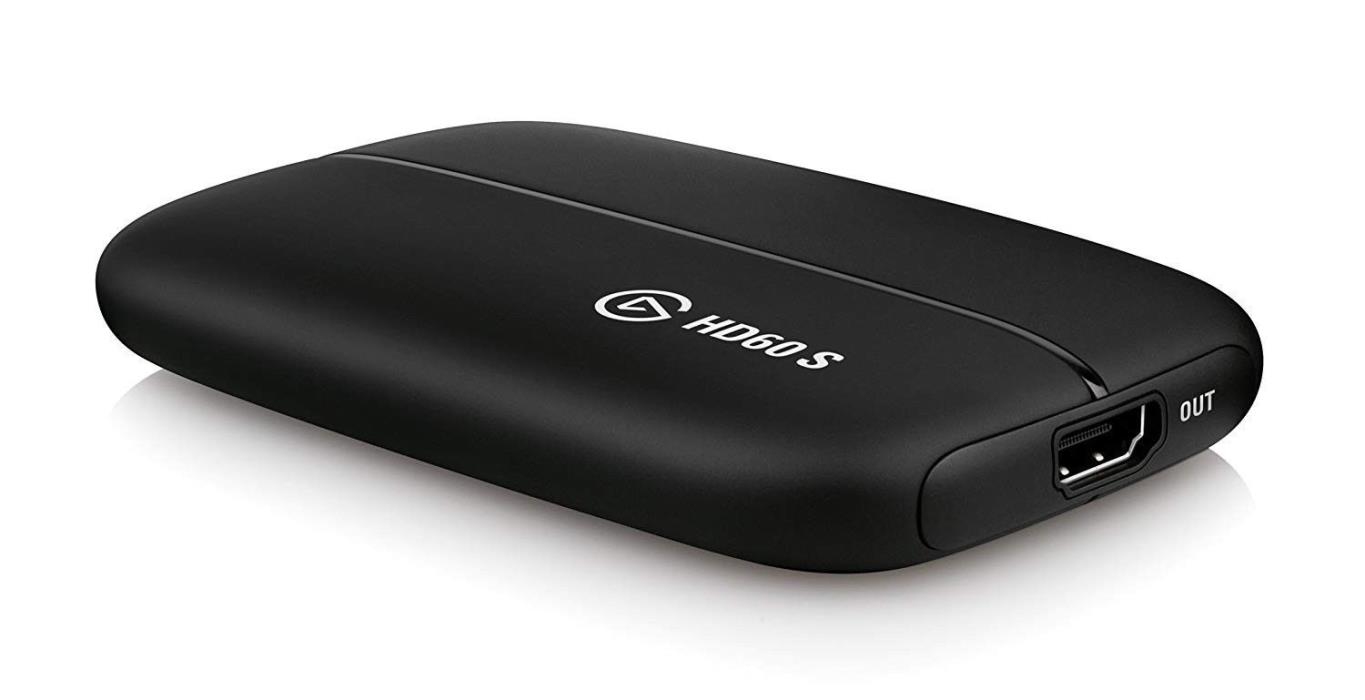 Elgato - HD60 S - Game Capture - 1080p60 USB 3.0 Black
