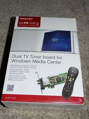 Hauppauge Model 1213 WinTV-HVR 2250 MC-Kit Dual TV Tuner New Sealed