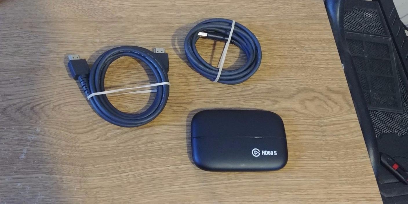 Elgato Game Capture HD60-S Xbox One/PS4/Wii USB 3.0 1080p60 HDMI Stream & Record