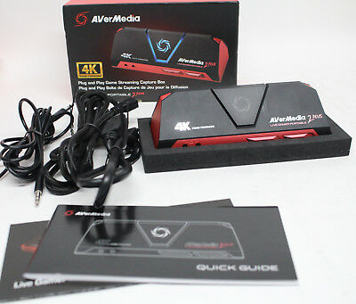 AVerMedia Live Gamer Portable 2 Plus 4K Pass-Through Game Streaming Capture Box