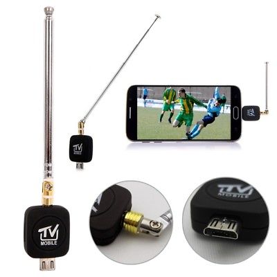 DVB-T Micro USB HD TV Tuner Receiver Dongle+Antenna For Samsung Android Phone