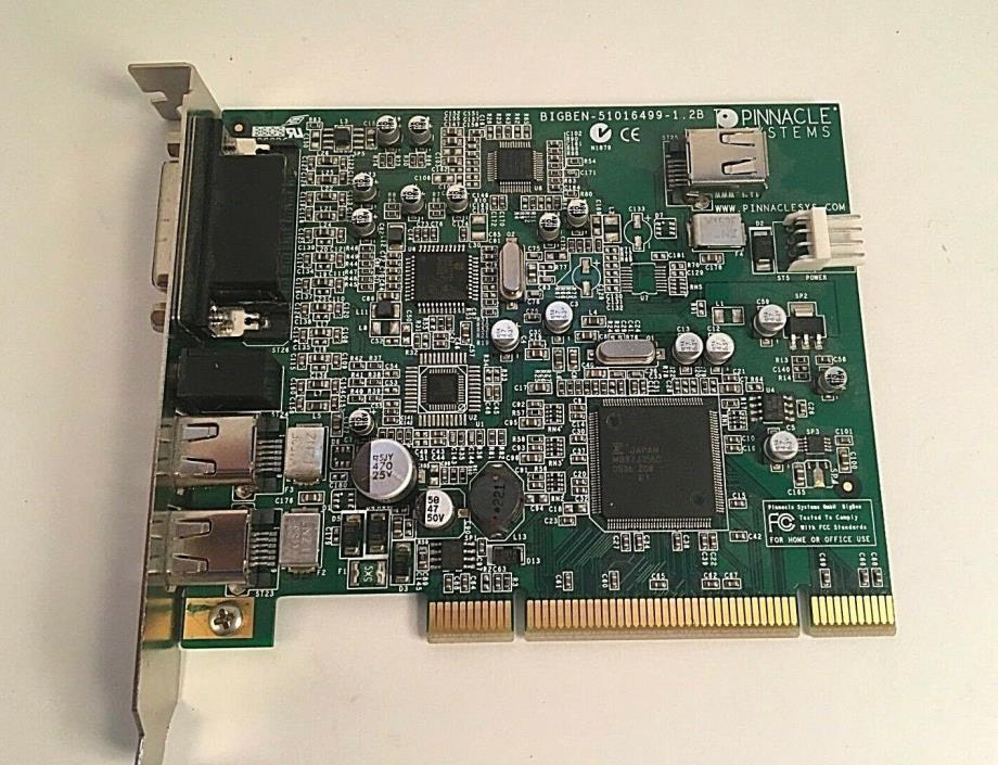 Pinnacle Systems BigBen-51016499-1.2B PCI Video Capture Card