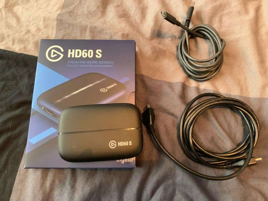 Elgato Game Capture HD60s HDMI Capture Card 60fps Xbox PS4 PC Switch