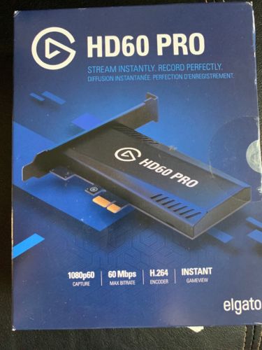 Elgato HD60 Pro Capture Card - High Quality HDMI capture for Gaming A6008