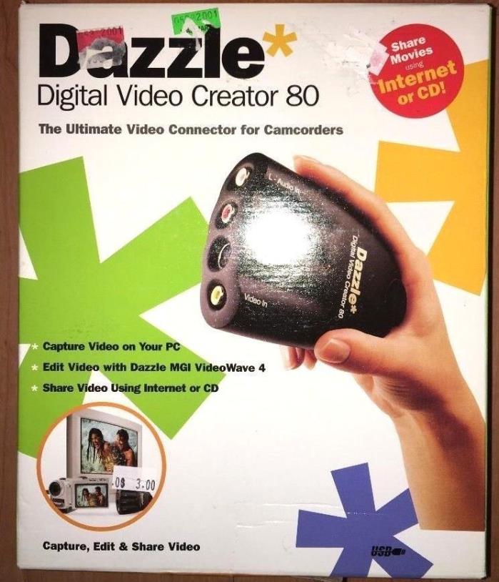 Dazzle Multimedia DM-5400 Digital Video Creator 80