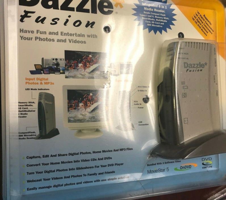 Dazzle Multimedia DM-20000 Dazzle Fusion All in One Video