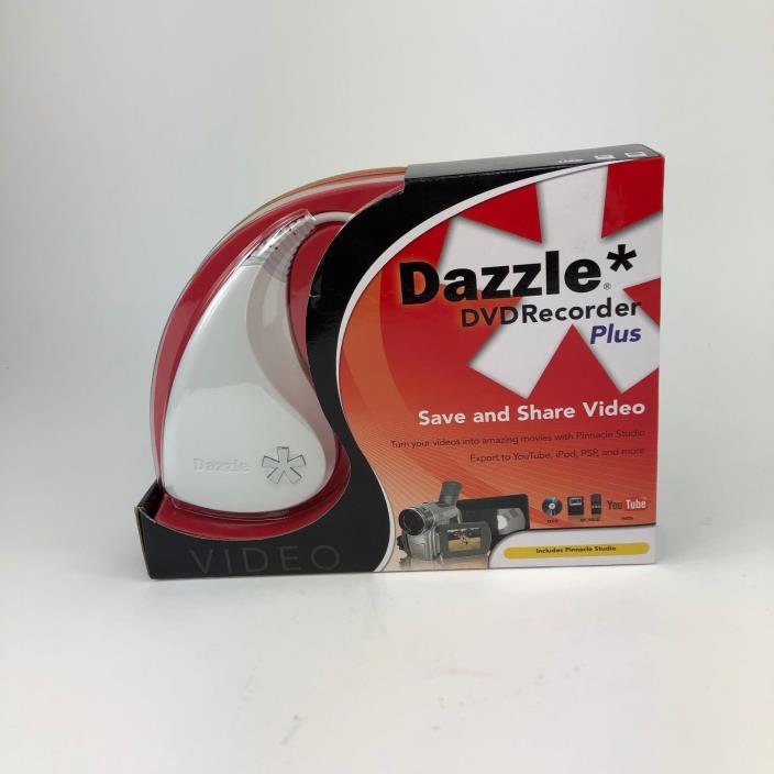 Dazzle DVD Recorder Plus Video Sharing Device w/ Pinnacle Studio 12