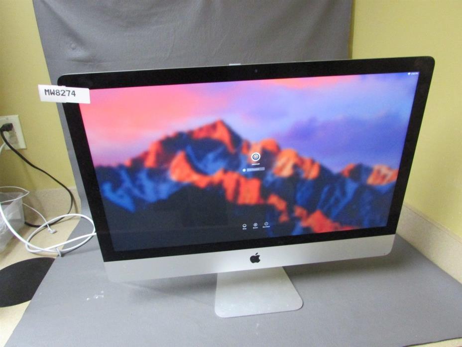 Apple iMac MF125LL/A i7 3.5ghz 27