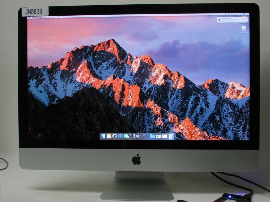 Apple iMac MD096LL/A Core i7 3.4 27