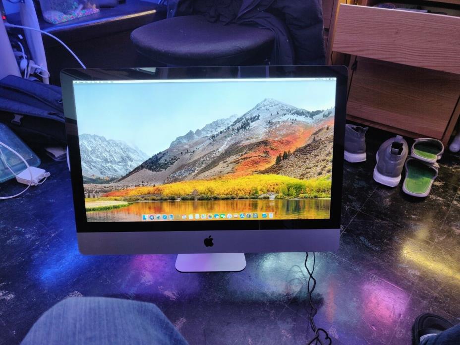 Apple iMac 27” (Late 2009) 2.8GHz i7 120GB SSD 8 GB RAM + DVD+RW Slot