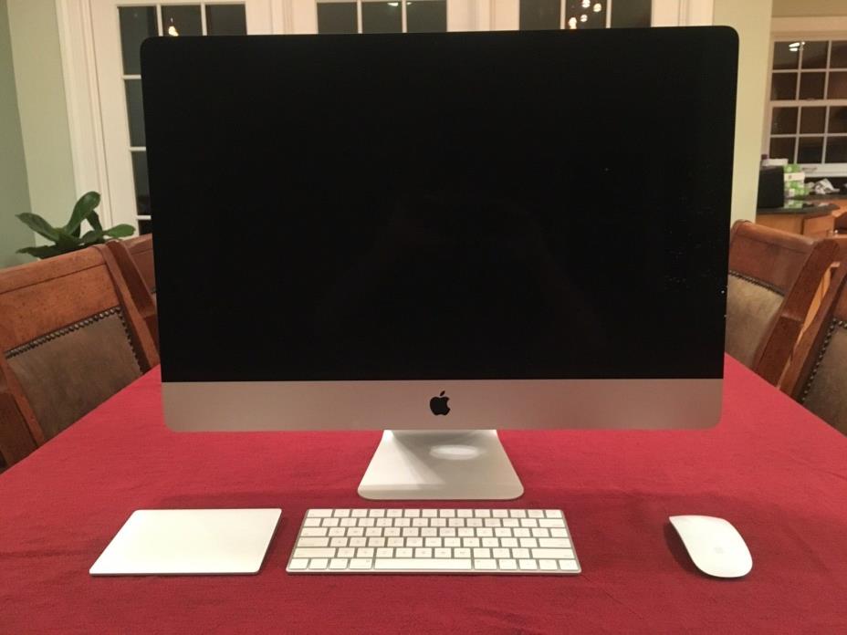 iMac 27-inch 5K Late 2015-Intel Core i7 4GHz-16GB RAM-2TB Fusion Drive