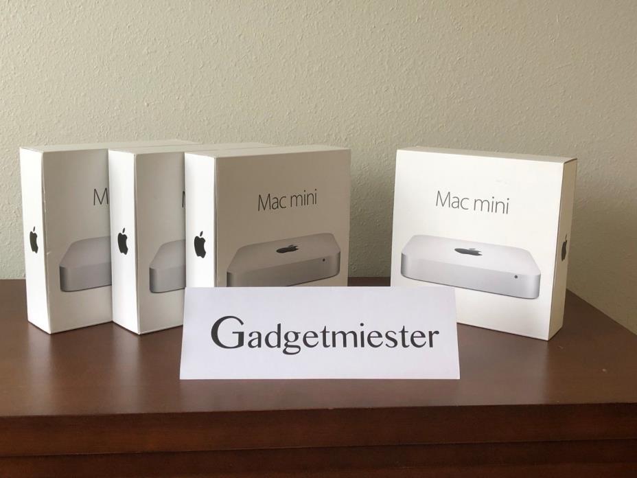 2014 Mac Mini 3.0GHz I7 macOS Mojave Lot of 4 Systems
