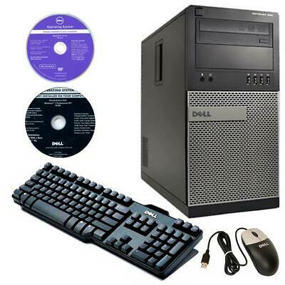 DELL Tower Computer i5 3.1GHz-CPU 32Gb-RAM 750Gb-HDD MsOffice-2016 Win7-64Bit PC