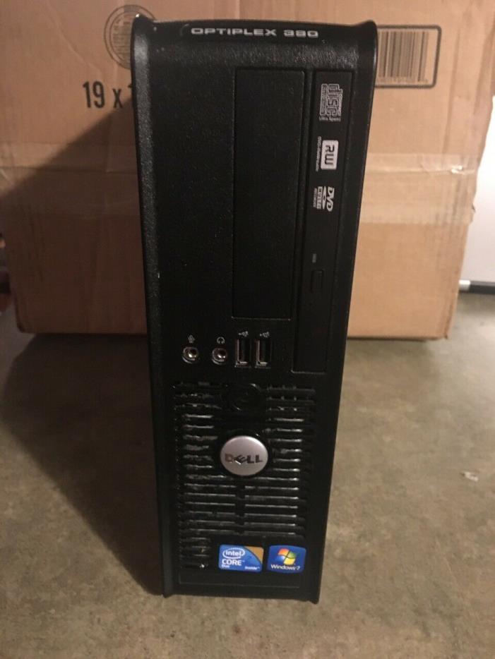 Dell OptiPlex 380 PC Desktop Intel Core 2 Duo 2.93GHz 4GB Ram 500GB HDD Win 10