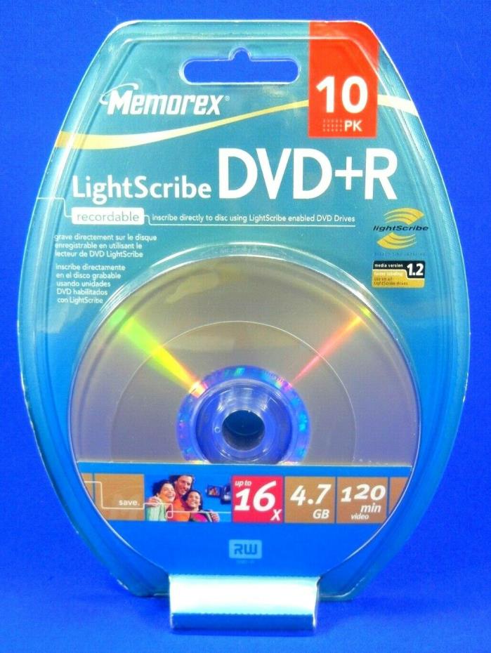 Memorex Lightscribe DVD-R 10pk