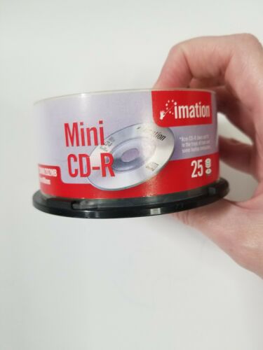 Qty: 22 Imation Cd-r Mini 8cm 80mm recordable disks AI8