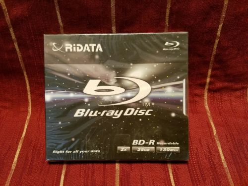 RIDATA DISC, BD-R 25GB« Blu-ray Disc» #Brand New#??130 Min.by RiTEK