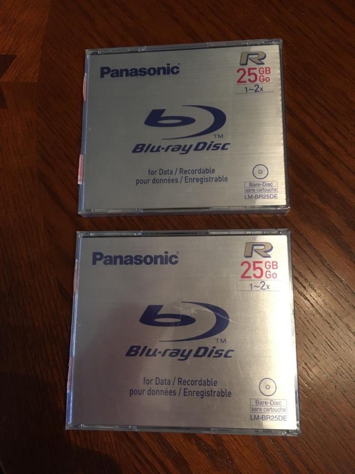 Panasonic Recordable Blu-ray Discs LM-BR25DE 25GB 2x Japan
