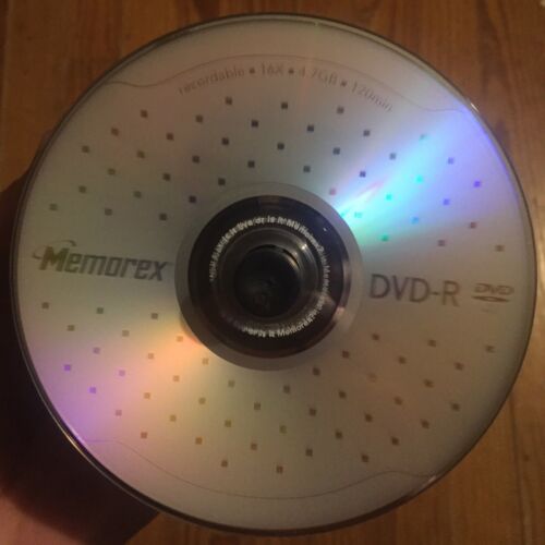 56 PC DVD/CD Blank Discs - Memorex & Maxell - 4.7GB/700MB