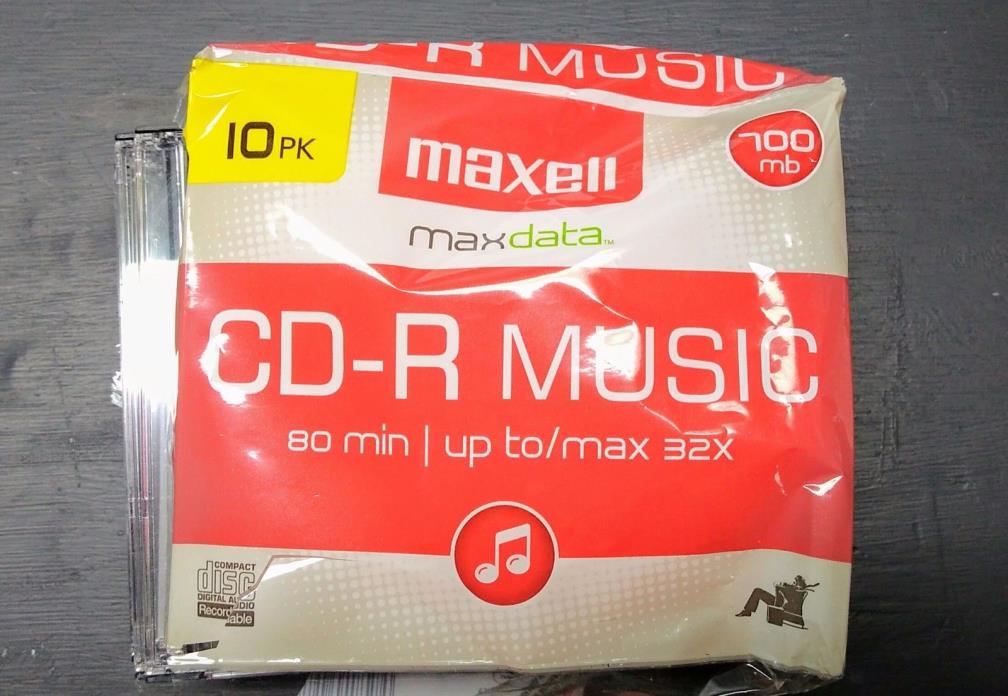 Maxell CD-R 8 Pack, Recordable 80 minute discs