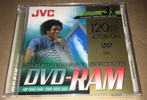 Brand New Sealed JVC DVD-Ram 4.7gb