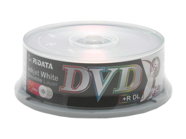 Just in time for Christmas - 8.5GB 2.4X DVD+R DL 25 Packs Spindle Dual Layer
