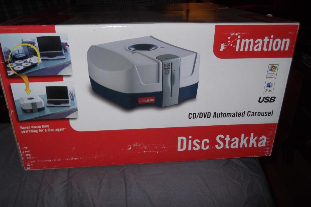 IMATION DISC STAKKA  NEW IN BOX!