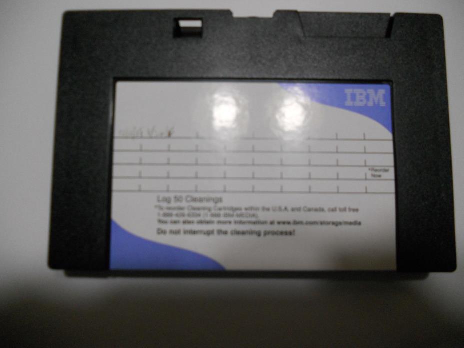 IBM 35L0844 MLR/SLR QIC-1000+ Cleaning Cartridge;*USED* 48 cleanings remain