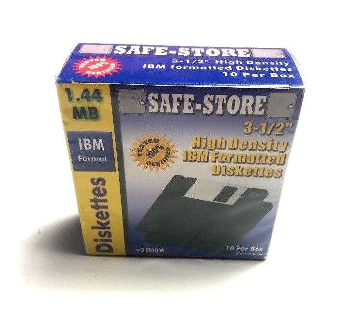 Safe Store IBM Formatted HD 3.5