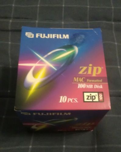 Fujifilm Zip Drive Disks 10 pack New can be reformatted!