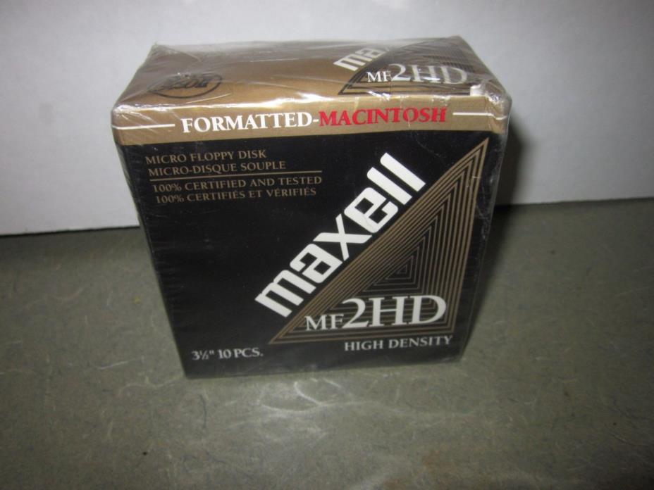 MAXELL MF2HD Micro Floppy Disk 3.5