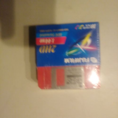 Fujifilm 2HD 1.44 MB IBM Formatted High Density 3.5” Floppy Disks 10 Color Pack