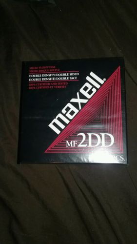 Maxwell MF2-DD Micro Floppy Disk Double Sided/Density/Track 135 TPI 10 PACK NEW