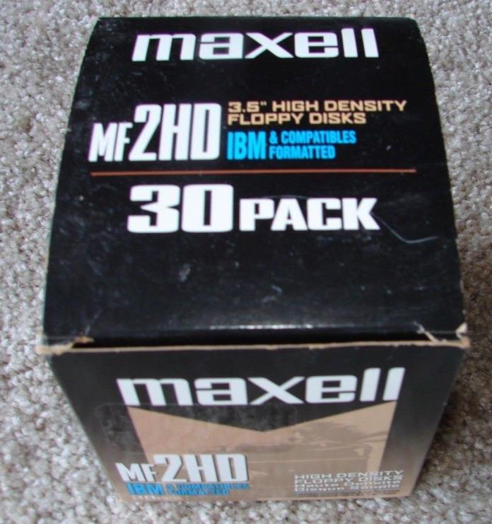 Maxell MF2HD High Density Floppy Disks 1.44 MB 3.5