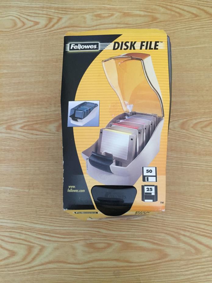 Fellowes Disk File 63738 - Holds 50 3.5
