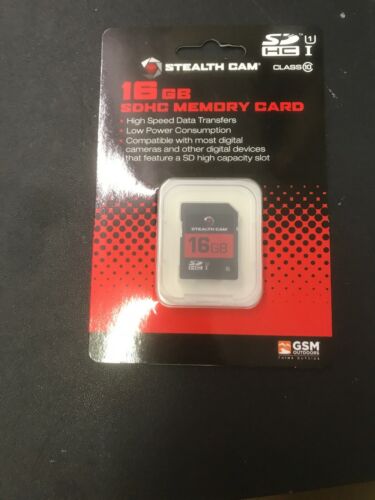 Stealth Cam 16GB Secured Digital Card, Single Pack memory card 16 gb