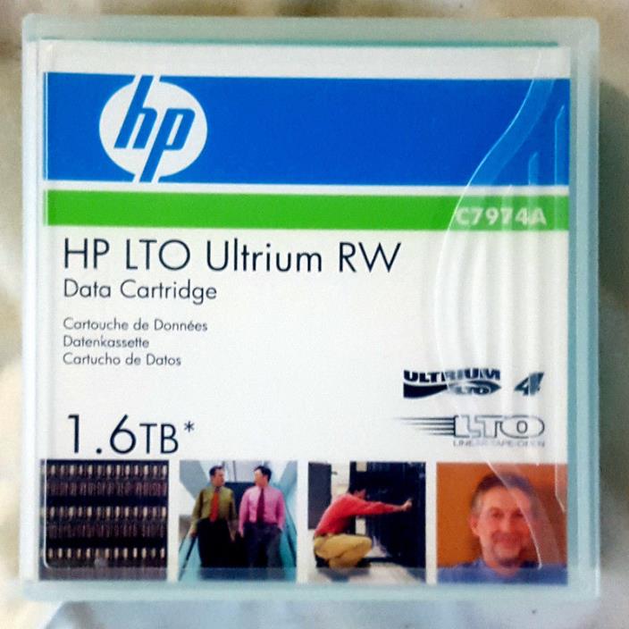 set of 5 HP LTO4 Ultrium 4 C7974A tapes Data Cartridge 800GB / 1.6TB