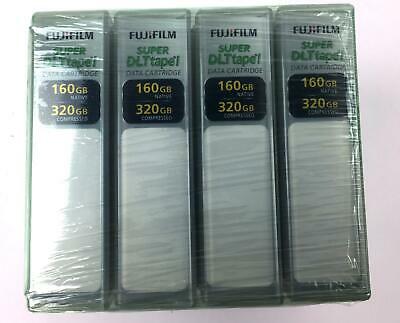 Brand NEW - Lot of 4 FujiFilm Super DLT Tape I Data-Cartridges 160/320GB #26657